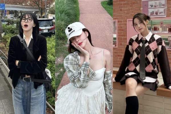 10 Gaya Chic Lee Ji Woo (Study Group): Inspirasi OOTD Shin Su Hyun