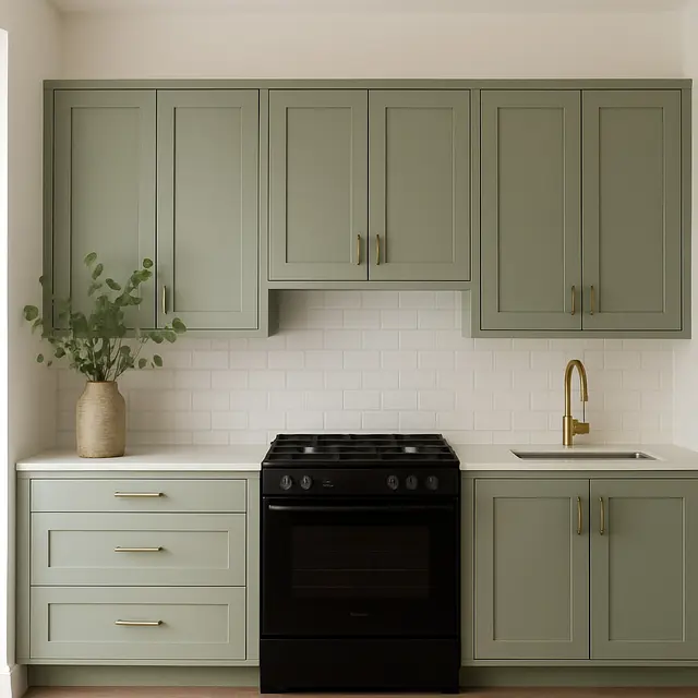 14 Desain Kitchen Set Mewah: Inspirasi Warna Dapur Elegan