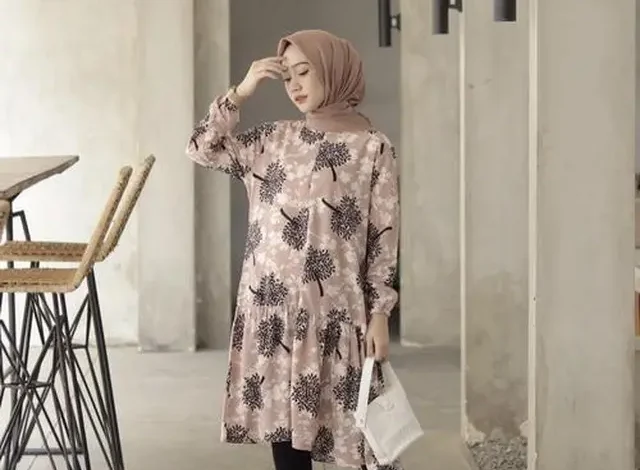 5 Paduan Hijab Motif Kekinian: Tampil Stylish & Kasual