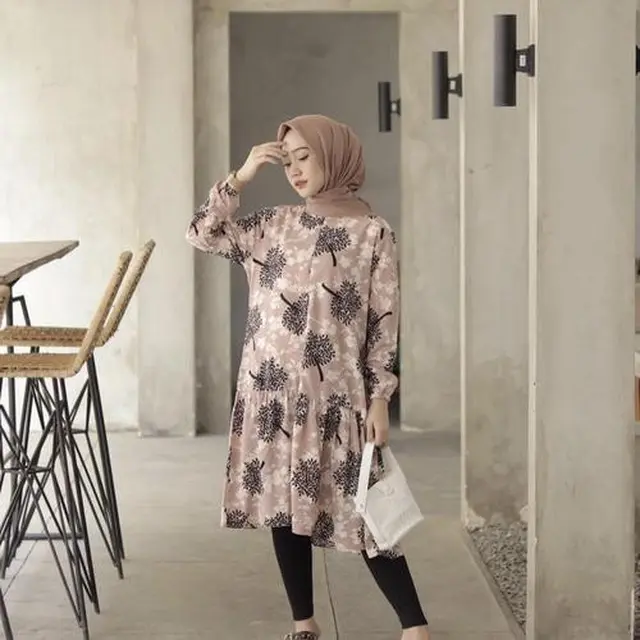 5 Paduan Hijab Motif Kekinian: Tampil Stylish & Kasual