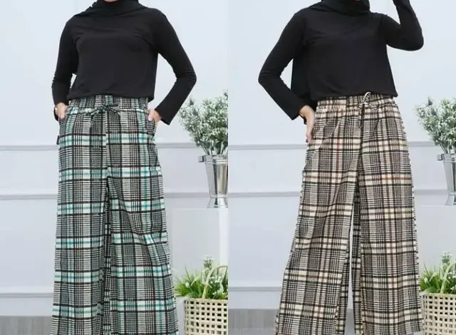 Tampil Modis: 6 Kombinasi Celana Rok Motif Anti Ribet