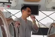 Afgan Menyanyikan Lagu Religi untuk Rombongan Haji