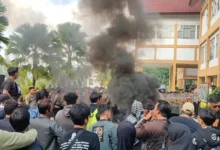 Bentrok Massa & Aparat: 100 Hari Kerja Bupati Pangandaran