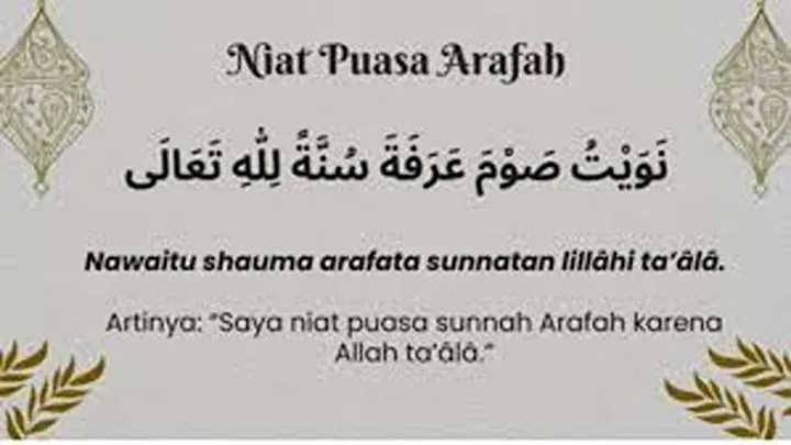 Doa Puasa Arafah 5 Juni 2025: Keutamaan, Arab, Latin & Arti