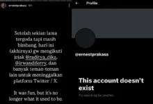 Ernest Prakasa Hapus Akun X: Misteri di Balik Keputusan Mengejutkan Ini