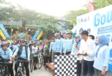Gowes Jelajah Bojonegoro: Ribuan Peserta Ramaikan Gerbang Timur
