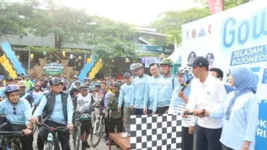 Gowes Jelajah Bojonegoro: Ribuan Peserta Ramaikan Gerbang Timur