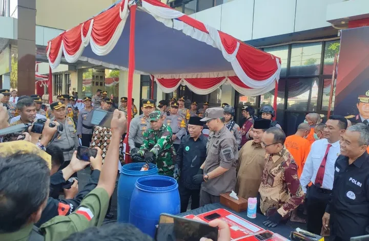 Polres Bojonegoro Berantas Penyakit Masyarakat: Operasi Pekat Semeru 2025