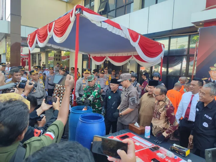 Polres Bojonegoro Berantas Penyakit Masyarakat: Operasi Pekat Semeru 2025