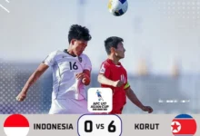 Timnas U-17 Indonesia Hancur Lebur, Takluk Telak 0-6 Korut