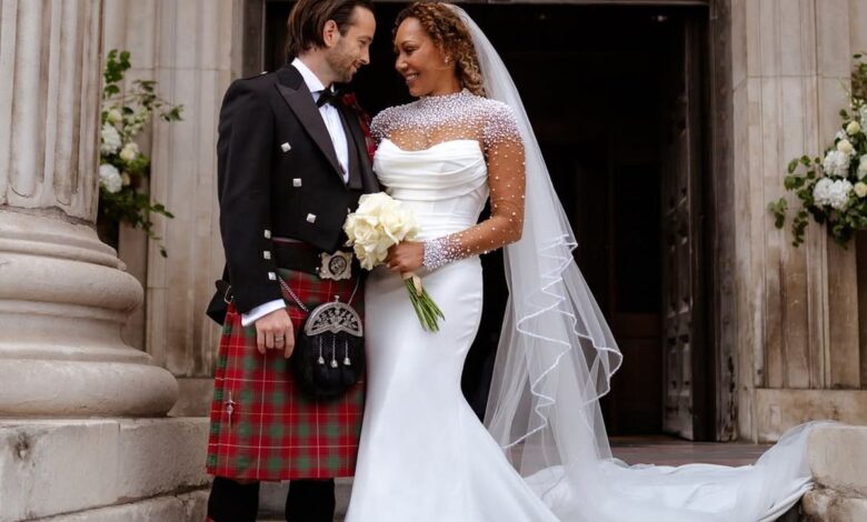 Gaun Pernikahan Mel B Spice Girls: Mutiara Mewah Terungkap